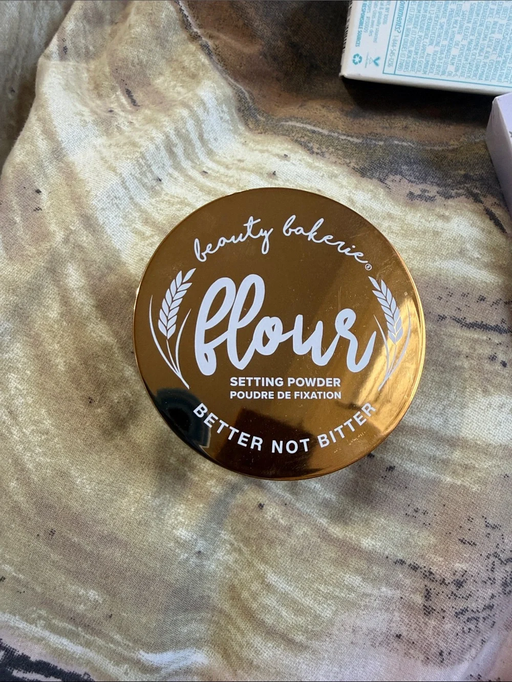 Beauty Bakerie Oat Translucent Setting Powder - Gold Lettering